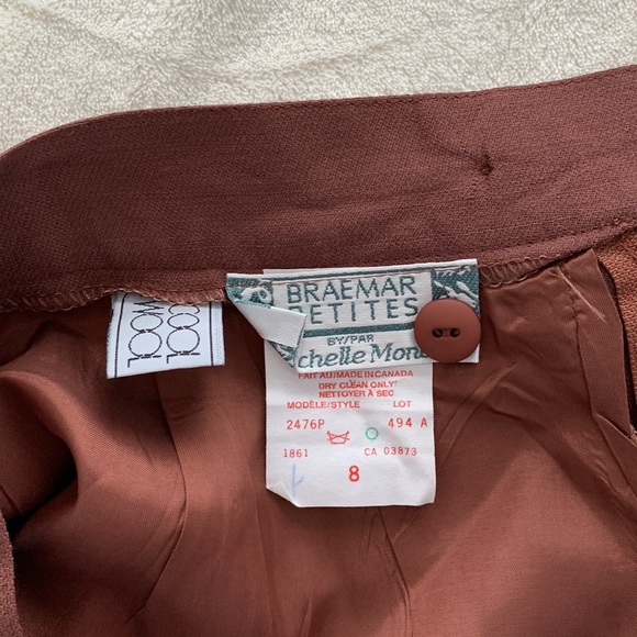 Vintage 100% Wool Skirt - Picture 7 of 12